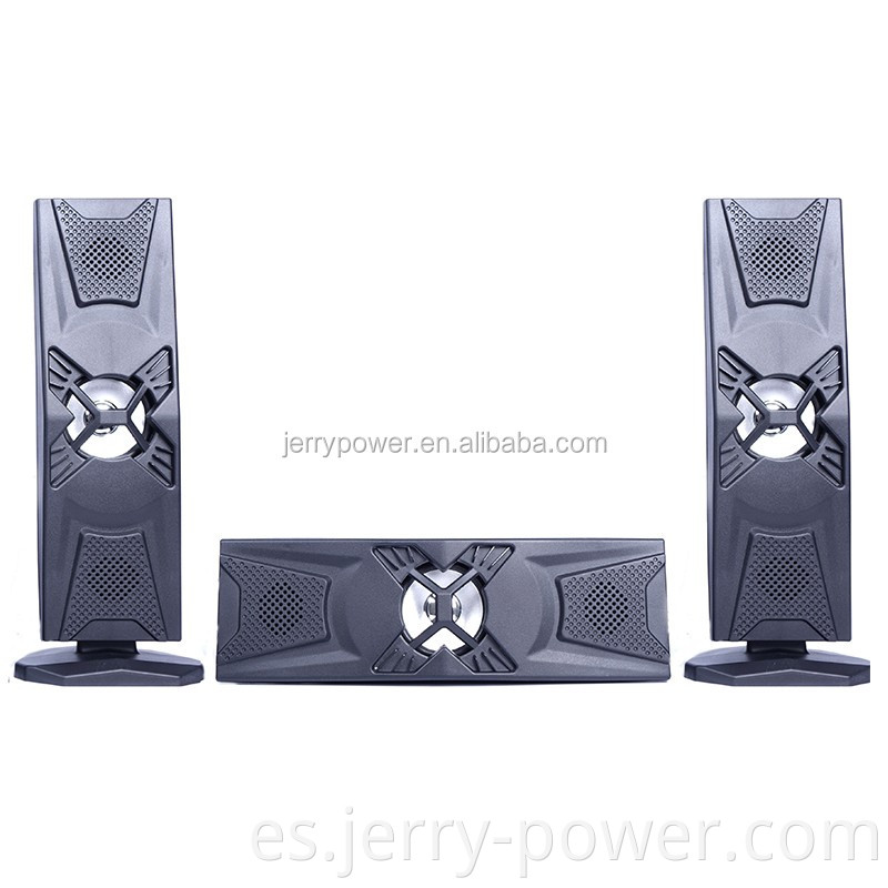 Sistema de sonido para el hogar Sistema de sonido Subwoofer externo Activo Altavoz de vibración con módulo de reproductor de MP5 SD / USB